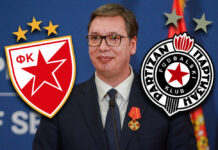 Aleksandar Vučić je govorio o pomoći države Crvenoj zvezdi i Partizanu, Foto: Filip Plavčić, Ilustracija/Espreso.co.rs