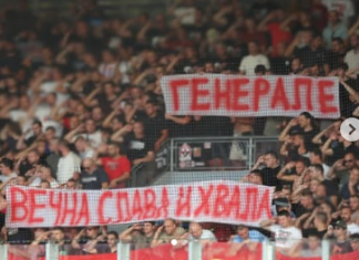 UEFA pokrenula postupak protiv Crvene Zvezde zbog veličanja Ratka Mladića